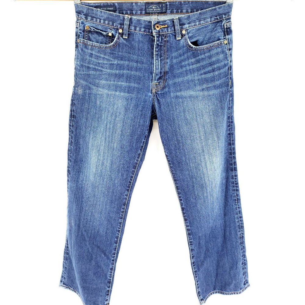 Lucky Brand 361 Vintage Straight 34x30 Blue Jeans